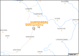map of Duanqiaopu
