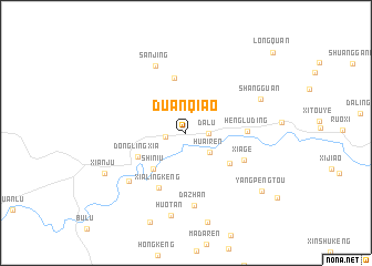 map of Duanqiao