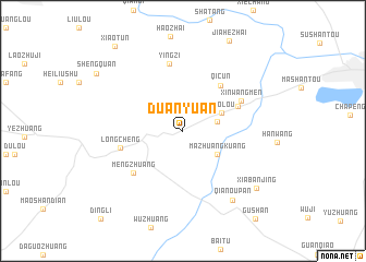 map of Duanyuan