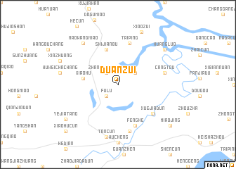 map of Duanzui