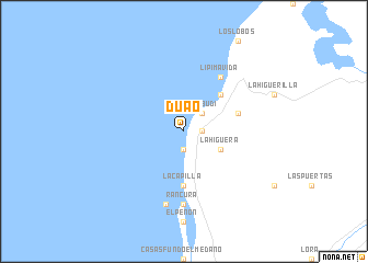 map of Duao