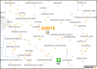 map of Duarte