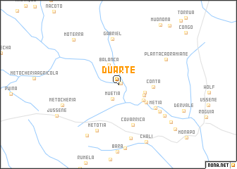 map of Duarte