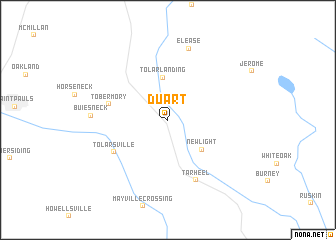 map of Duart