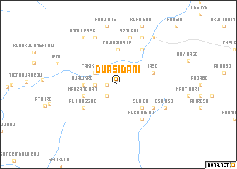 map of Duasidani