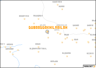 map of Duba‘ ad Dākhil Mā‘ilah