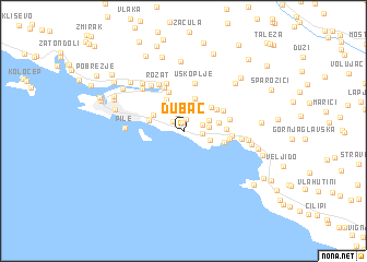 map of Dubac