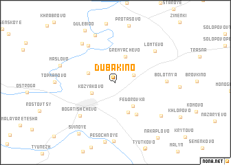 map of Dubakino