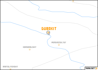 map of Dubakit