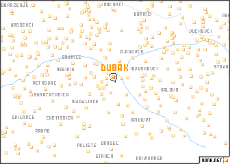 map of Dubak