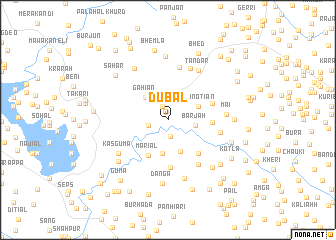 map of Dubal