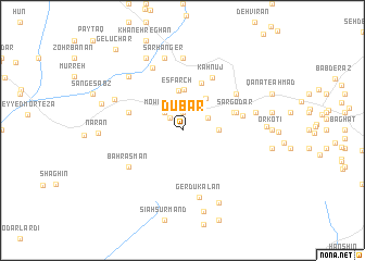 map of Dubār