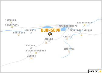 map of Dubasova