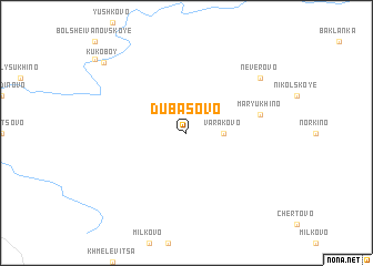 map of Dubasovo