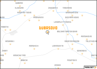 map of Dubasovo