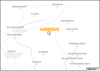 map of Dubasovo