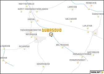 map of Dubasovo