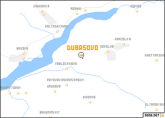 map of Dubasovo