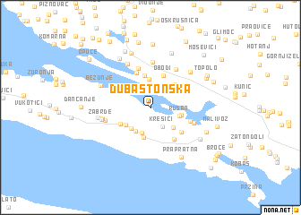 map of Duba Stonska