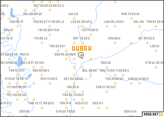 map of Dubaw