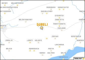 map of Dubeli