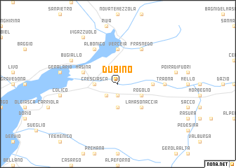 map of Dubino