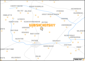 map of Dubishchenskiy