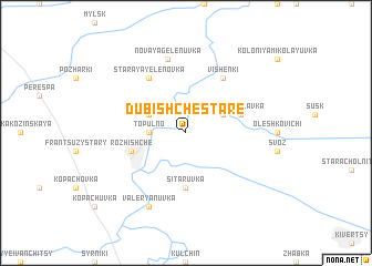 map of Dubishche Stare