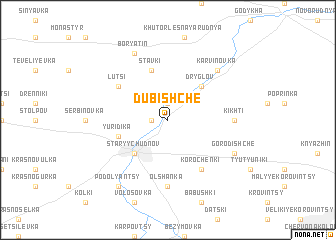 map of Dubishche