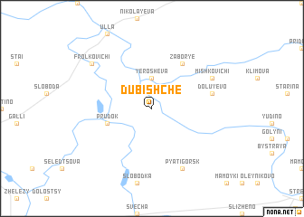 map of Dubishche