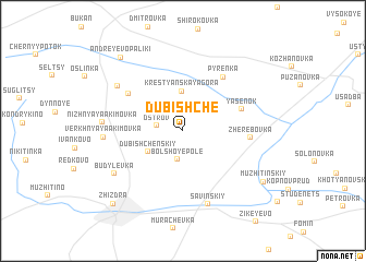 map of Dubishche