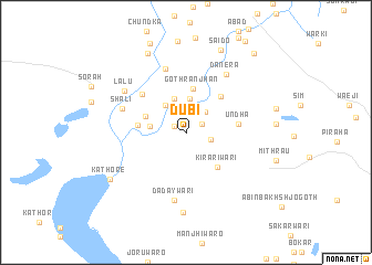 map of Dubi