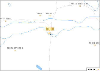 map of Dubī