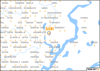 map of Dubi