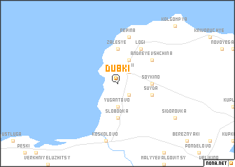 map of Dubki