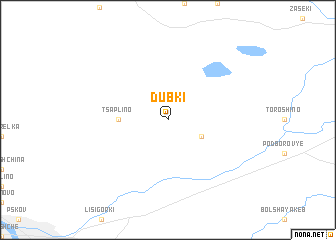 map of Dubki