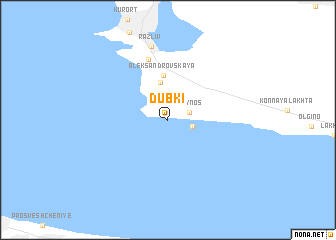 map of Dubki