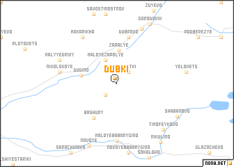 map of Dubki