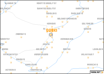 map of Dubki