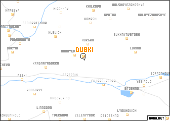 map of Dubki