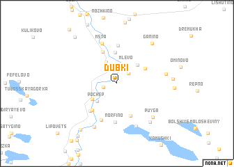 map of Dubki