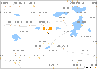 map of Dubki