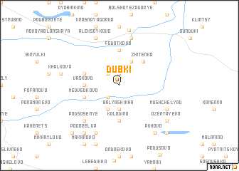 map of Dubki