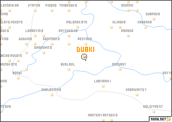 map of Dubki