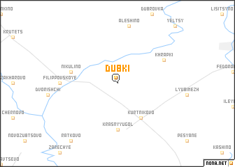 map of Dubki