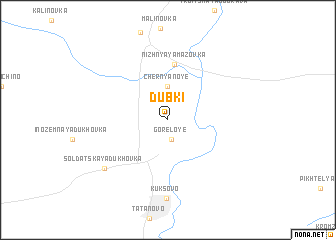 map of Dubki