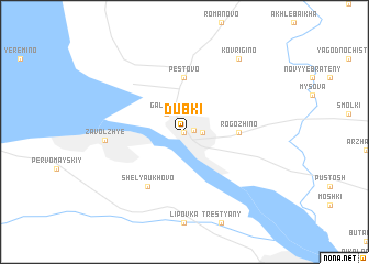 map of Dubki