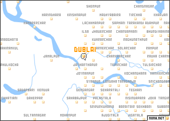 map of Dublāi
