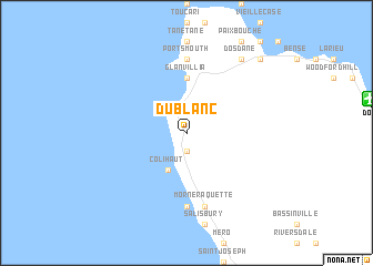 map of Dublanc