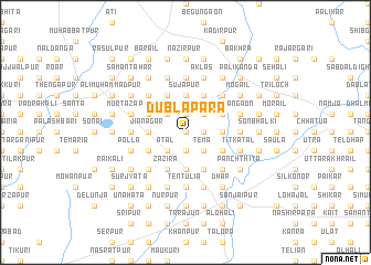 map of Dublāpāra